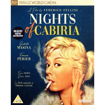 Blu-ray film Nights Of Cabiria (Noce Cabirii) Blu-ray disk