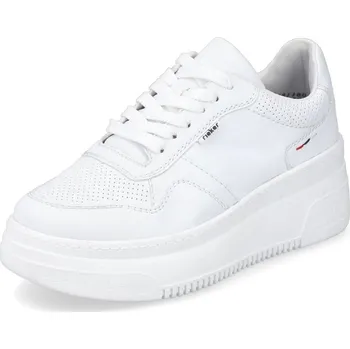 Dámské polobotky RIEKER M7811-80 bílé dámské tenisky 36