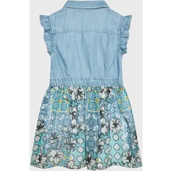 Dámské šaty Guess Každodenní šaty K3GK22 D3X30 Modrá Regular Fit 5Y