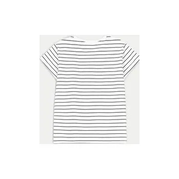 Pánské tričko Coccodrillo T-Shirt ZC4143213VGA Bílá Regular Fit 116