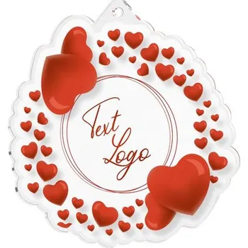 Poháry Bauer Akrylátová medaile MDA0034 | Valentýn