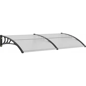 Stříška nad vchodové dveře Stříška nad dveře Vevor 96,5 cm x 198 cm