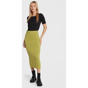 Dámská sukně Glamorous Pouzdrová sukně CA0324 Zelená Slim Fit 10