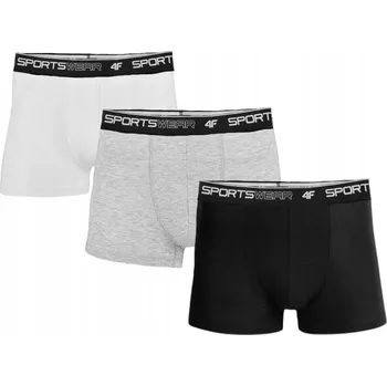 Boxerky 4F Spodní Prádlo Boxerky černé, velikost XL