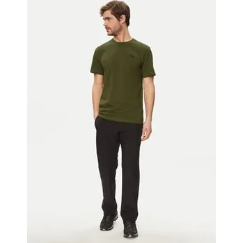 Pánské tričko The North Face T-Shirt Simple Dome NF0A87NG Zelená Regular Fit XL