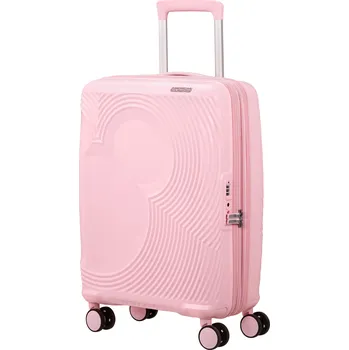 American Tourister Mickey Magic 55cm Spinner rozšiřitelný Růžová Mickey Pastel Pink 37/44 L