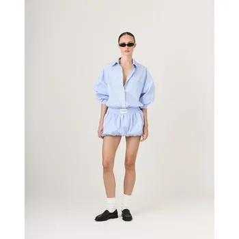 Pánské kraťasy La Mania Sportovní kraťasy MAREN Bílá Classic Fit 34