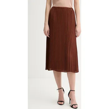 Dámská sukně Sukně Silvian Heach MIDIAM GPP26200LO hnědá 88X, vel. 36
