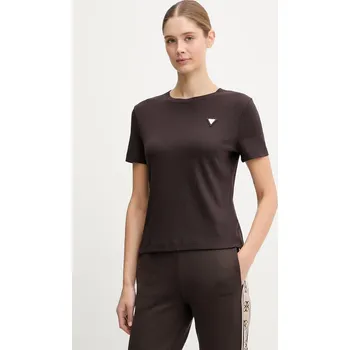 Pánská móda Tričko Guess SONIA V6RI17.KD741 hnědá 89X, vel. XXS