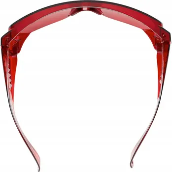 Sluneční brýle VeyRey Unisex spánkové brýle blokující modré světlo Edera červená