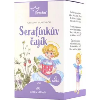 Káva Serafin - byliny s.r.o. Serafínkův čajík dětský porcovaný bylinný čaj 30 g