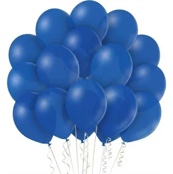Balónek Latexové balónky modré 40ks