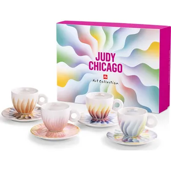 Umění Illy kolekce 2023 JUDY CHICAGO - kapučíno 4 ks