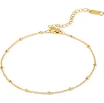 ELENYS Beads Chain – pozlacený náramek 18K žluté zlato Délka náramku: 19+6,5 / max. 25,5 cm pozlacený náramek 18K žluté zlato