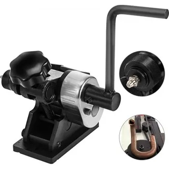 Ruční ohýbačka plechů a rolí, ohýbačka plechů, válcovací stroj 343 mm, ruční ohýbačka trubek, ocelová ohýbačka trubek, rukojeť 3-1/2'', ruční klika, ohýbačka kroužků 3"