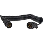 Spirálový elektrický kabel se zástrčkami, 02390
