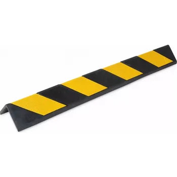 Stavební profil Ochrana rohů 80 cm x 10 cm černo žlutá