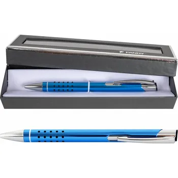 FANDY Pero kuličkové v krabičce Veno rubber B sv.modré