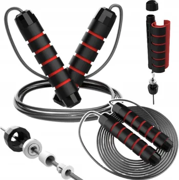 Švihadlo ŠVIHADLO PRO CVIČENÍ S LOŽISKEM, NASTAVITELNÁ DÉLKA 3 M