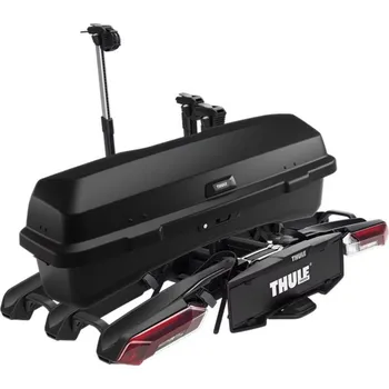 Střešní box Nosič na tažné zařízení na 3 kola Thule Epos 3 / zadní box na tažné zařízení Thule Santu