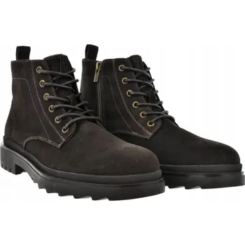 Pánská zimní obuv Big Star Pánské zateplené semišové kotníkové boty Kotníkové Boty Velikost 41
