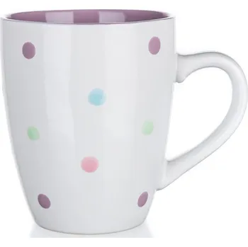 Stolování hrnek 370ml PUNTO keramický mix barev