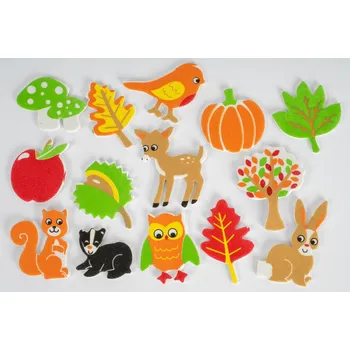 samolepka FANDY Samolepky pěnové 27 les