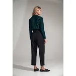 FIGL Dámské kalhoty M720 Černá Regular Fit S