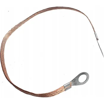 elektrický kabel Měděný kabel 5x0,7mm s uzemněním, 30 cm