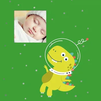 FANDY Fotoalbum 10x15 200 foto dětské Wild 3 zelené