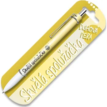 Nekupto Duhová propiska s potiskem - Skvělá spolužačka