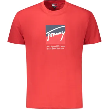 Pánské tričko Tommy Jeans DM0DM21940 Pánské tričko červené M