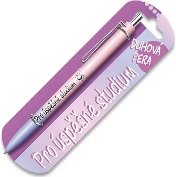 Nekupto Duhová propiska s potiskem - Pro úspěšné studium