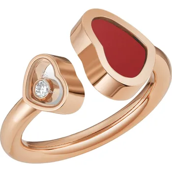 Šperk Zlatý Prsten Chopard Happy Hearts 829482-5810