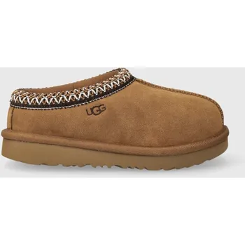 Dětské semišové papuče UGG T TASMAN II 1019066T béžová 80X, EUR 26
