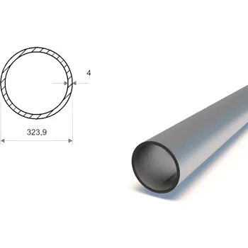 kabelová chránička Trubka svařovaná konstrukční 323,9x4