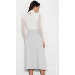 FIGL Sukně M554 Šedá Regular Fit S