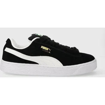 Pánské tenisky Kožené tenisky Puma Suede XL 395205 černá 99X, EUR 47