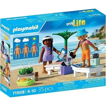 Stavebnice Playmobil Playmobil 71908 Společný den na pláži