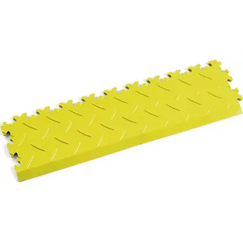 vinylová podlaha Žlutý PVC vinylový nájezd Fortelock Industry Ultra - 51 x 14 x 1 cm