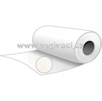 vysivaci.cz NOVOFIXIN N90b - pevný stříhací podkladový materiál pro vyšívání, gramáž 90g/m2, barva bílá, šíře 80cm, DOPRODEJ ZBYTKU ROLE 6,0m název: Novofixin 90g bílý, šířka: šířka 80cm, PM návin: DOPRODEJ ZBYTKU ROLE 6,0m*** SKLADEM 1 kus