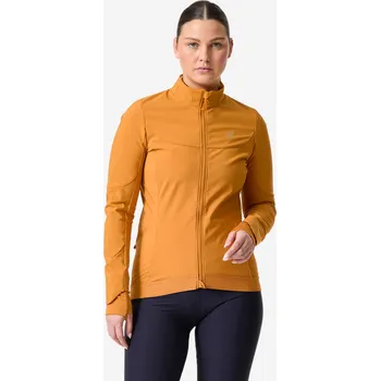 ROCKRIDER Dámská zimní bunda na horské kolo XL BÉŽOVÁ|KAŠTANOVÁ