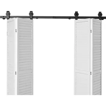 VEVOR ZDSMDGDGSM2DR3L63001V0 sada kolejnic pro posuvné dveře