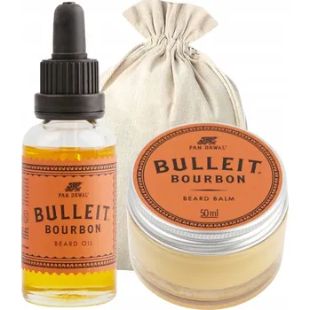 Pan Drwal - Sada na vousy pro muže, Olej a Balzám - Vůně Bulleit