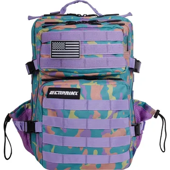 Sportovní taška ELITEX TRAINING Taktický batoh 25L 25 LITRŮ RŮŽOVÁ|ČERVENÁ