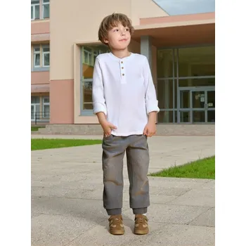 Chlapecké kalhoty Sinsay - Džínové joggery - šedá - 911EM-09J - 911EM-09J-110