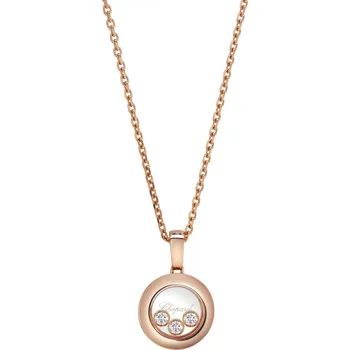 Náhrdelník Zlatý Přívěsek Chopard Happy Diamonds 79A018-5001