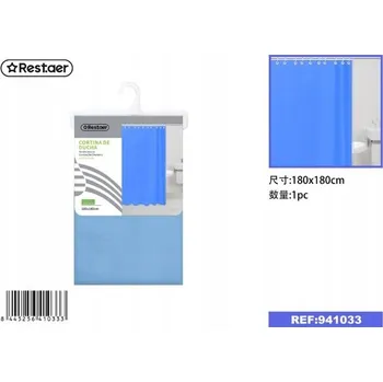 Prostěradlo Stylový polyesterový Záclona do sprchy 180x180 cm