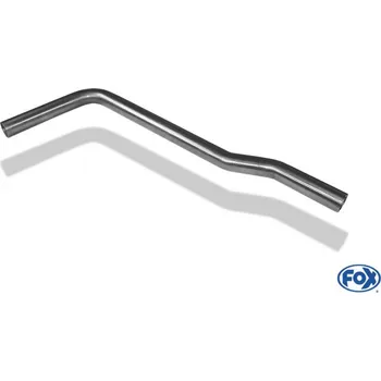 Tlumič výfuku Fox Sportauspuff spojovací trubka pro Volkswagen T4, průřez trubky 55 mm
