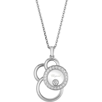 Náhrdelník Zlatý Přívěsek Chopard Happy Diamonds 799888-1002